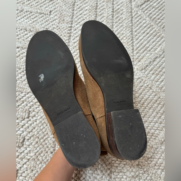 Cole Haan Women's Landsman Boot Chelsea Camel Tan Brown Suede women’s size 9 - Picture 7 of 7